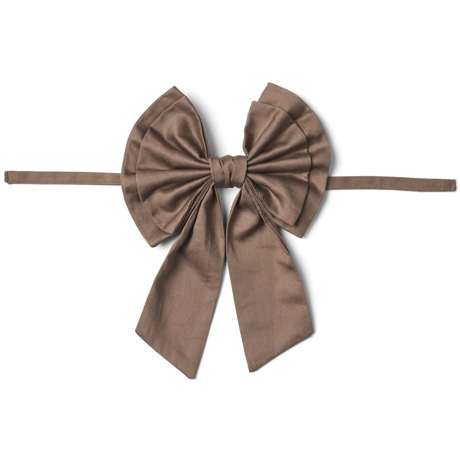 Vianočná dekorácia BOW TIE, hnedá, bavlna, Humdakin