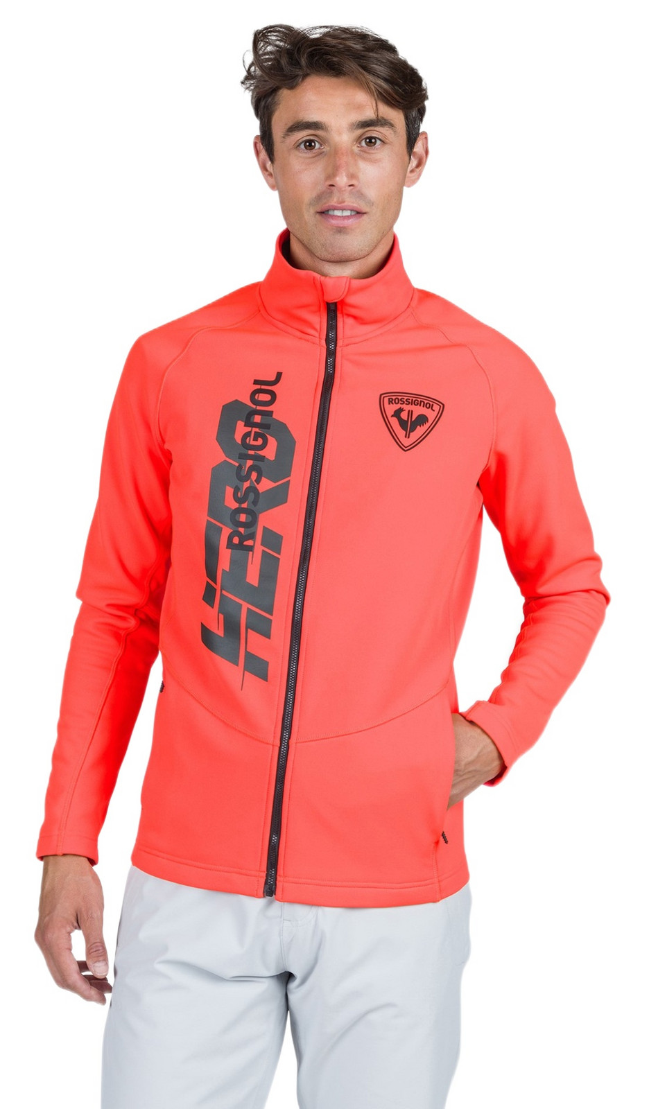 Druhá vrstva Rossignol Hero Classique Clim Full-Zip Top Veľkosť: M
