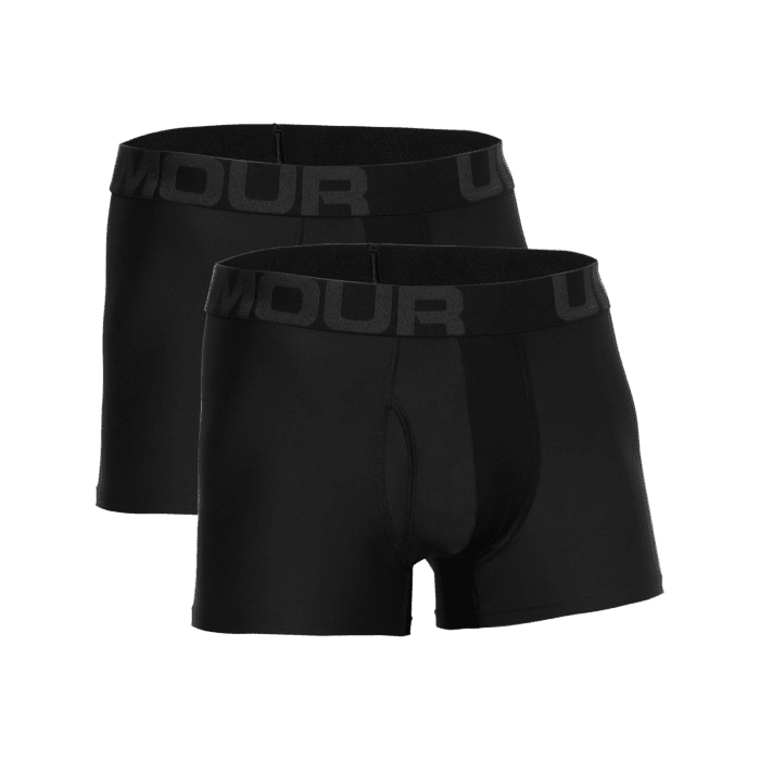 Under Armour Boxerky UA Tech 3in 2 Pack Black  LL