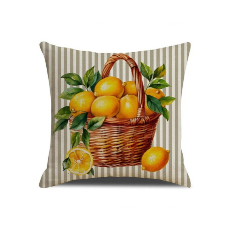 Livefy obliečka na vankúš 45x45cm, lemons 2