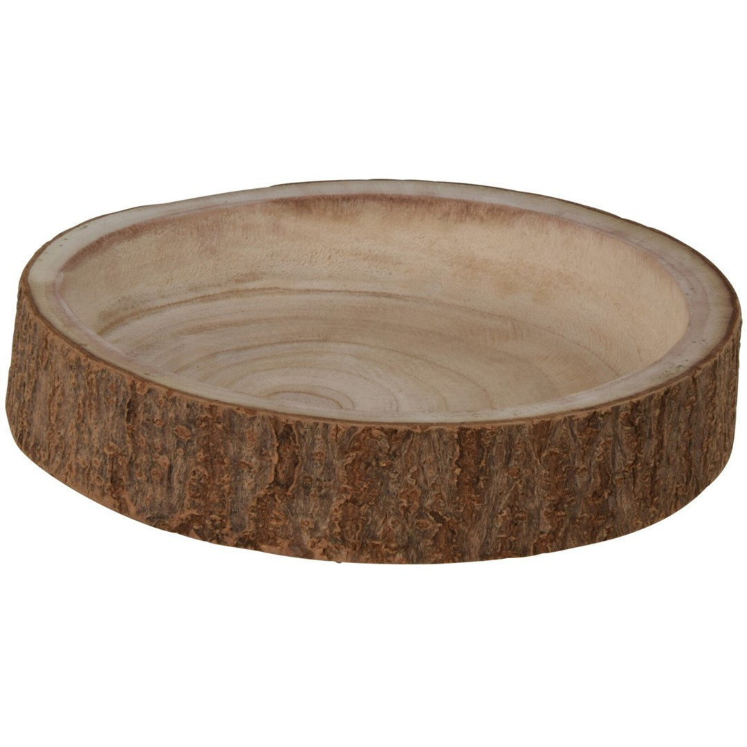 Dřevěná mísa PAULA 25 cm hnědá