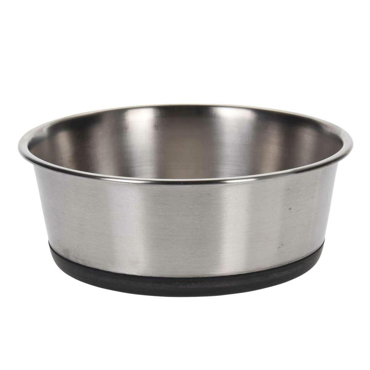 Nerezová miska pro psy a kočky MADDIE 1,1 L stříbrná