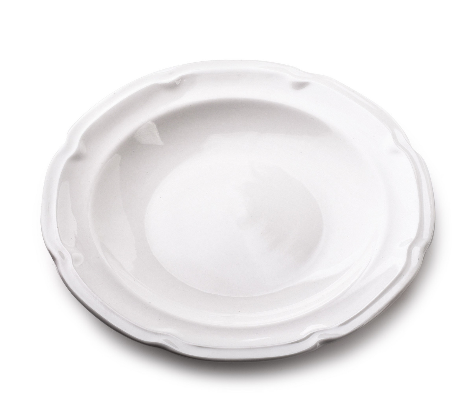 Porcelánový hluboký talíř Hella 22 cm bílý