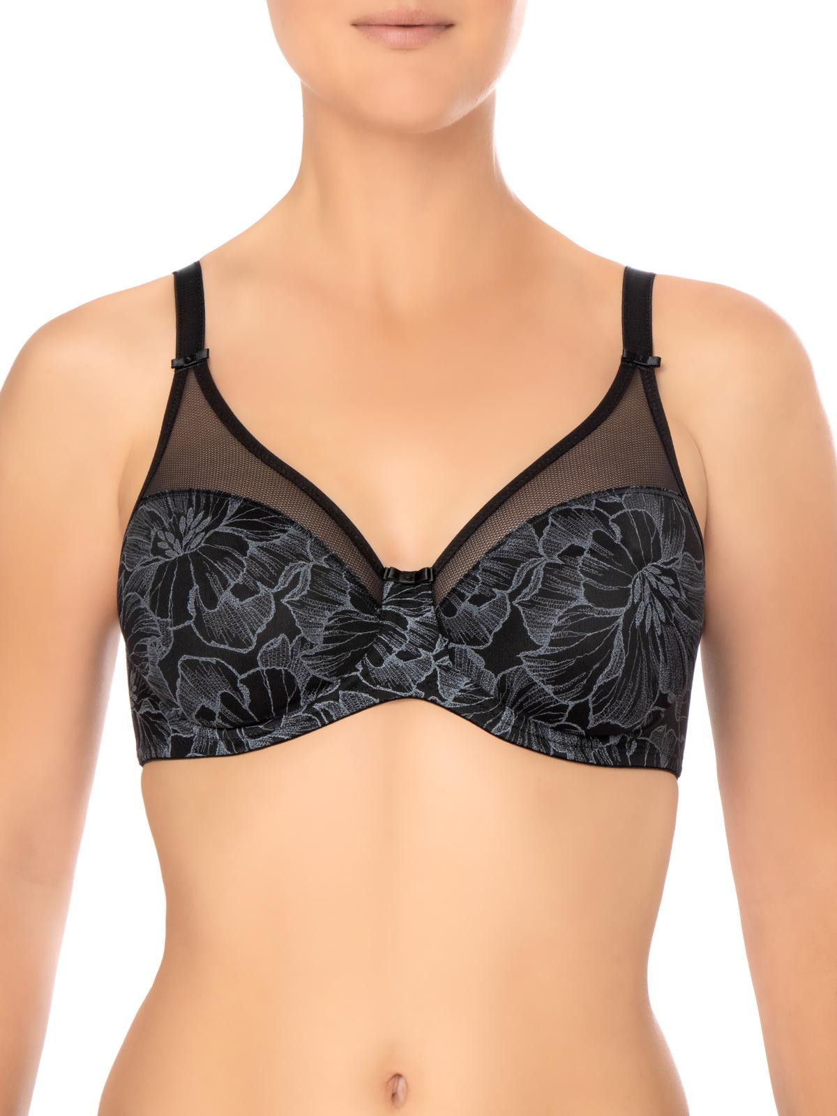 Felina 288 Vision Bloom 0202288, Molding-BH mit Bügel 202288 434 black bloom black bloom 80B