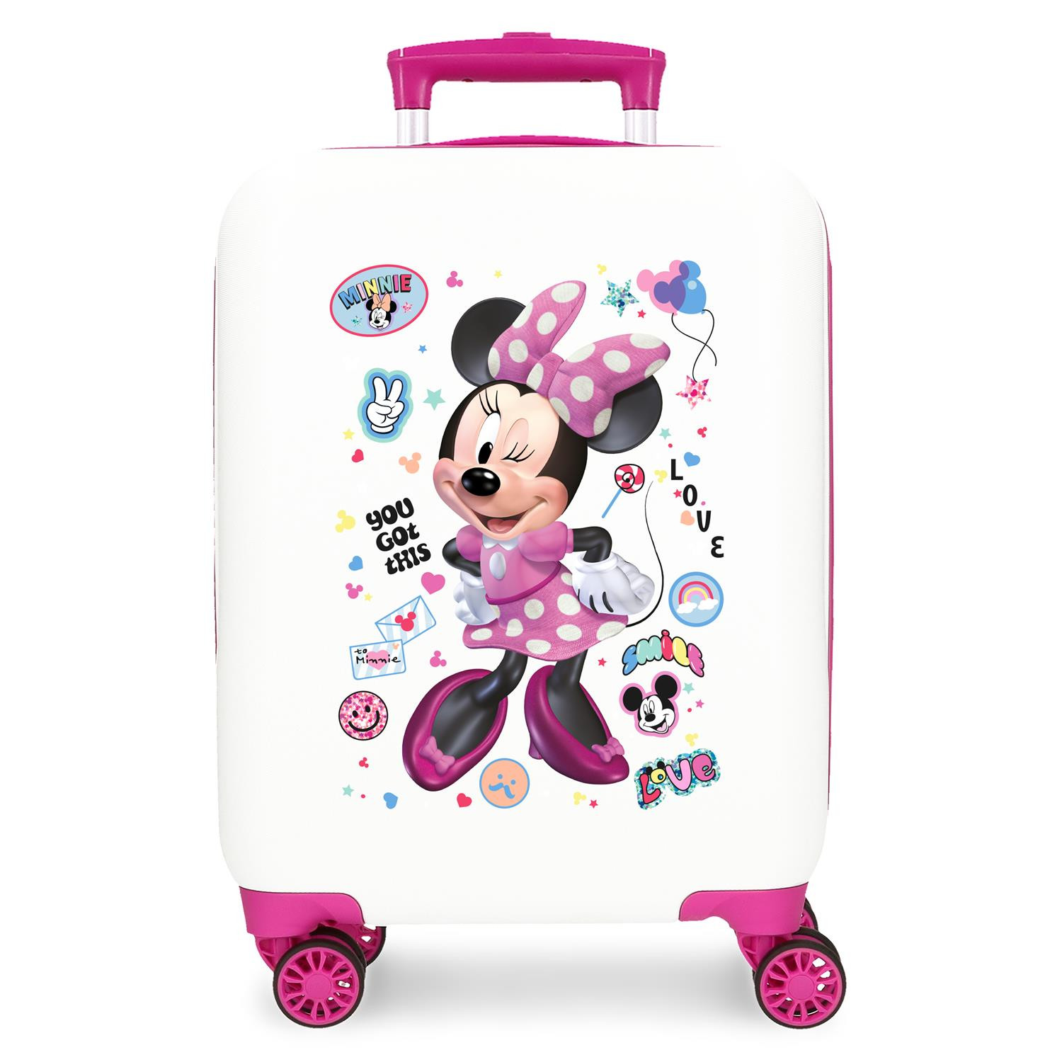 Minnie Mouse Detský cestovný kufor Disney Minnie Party - 33L