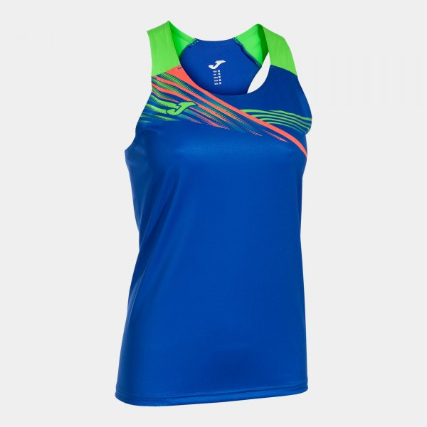ELITE X TANK TOP športové tielko azúrová fluo zelená L