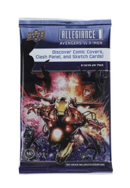 Upper Deck 2023 Upper Deck Allegiance: Avengers vs X-Men Hobby balíček