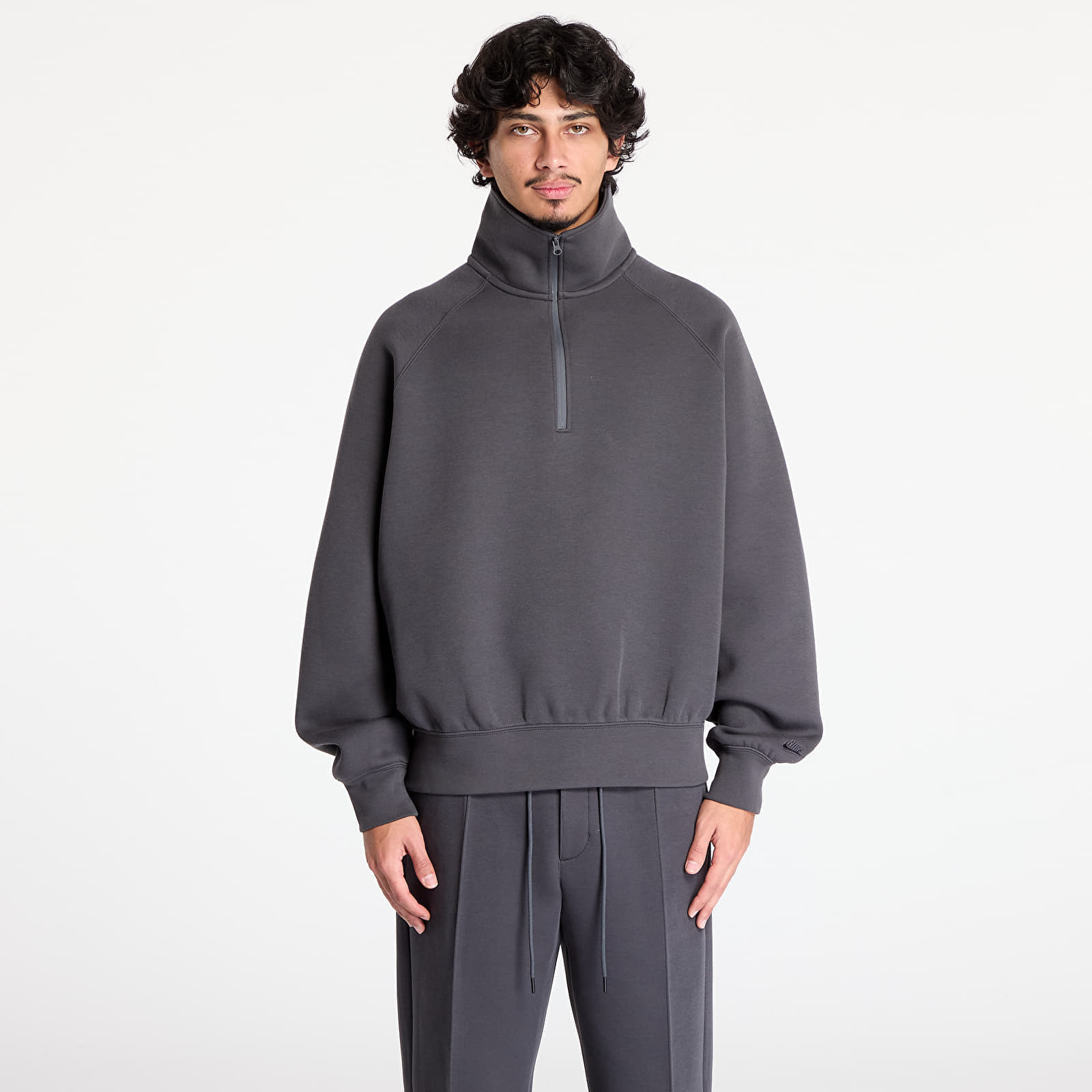 Mikina Nike Sportswear Tech Fleece Men's Half-Zip Top Anthracite/ Anthracite S