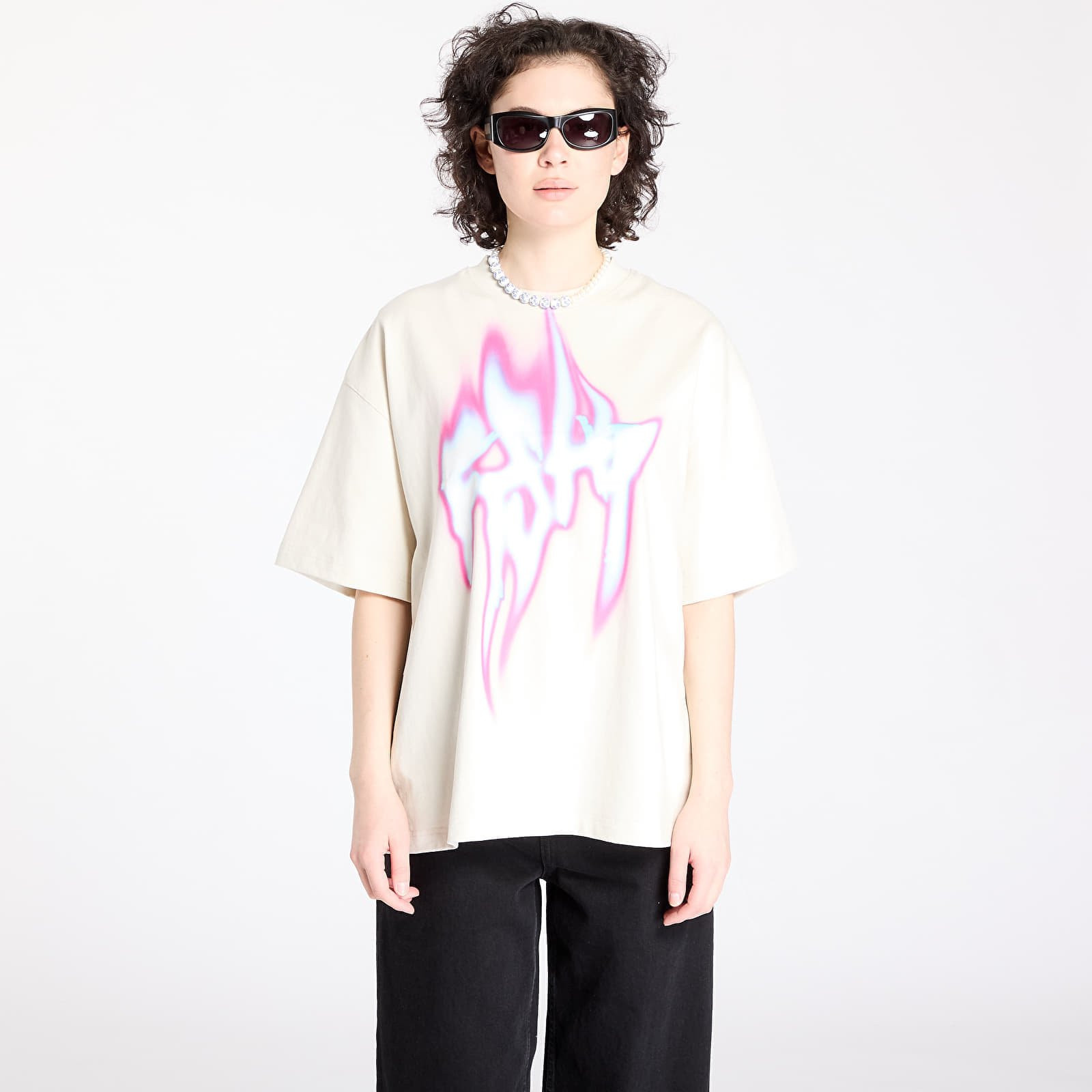 Tričko Walking Art By FTSHP T-Shirt UNISEX Fire White Ash L