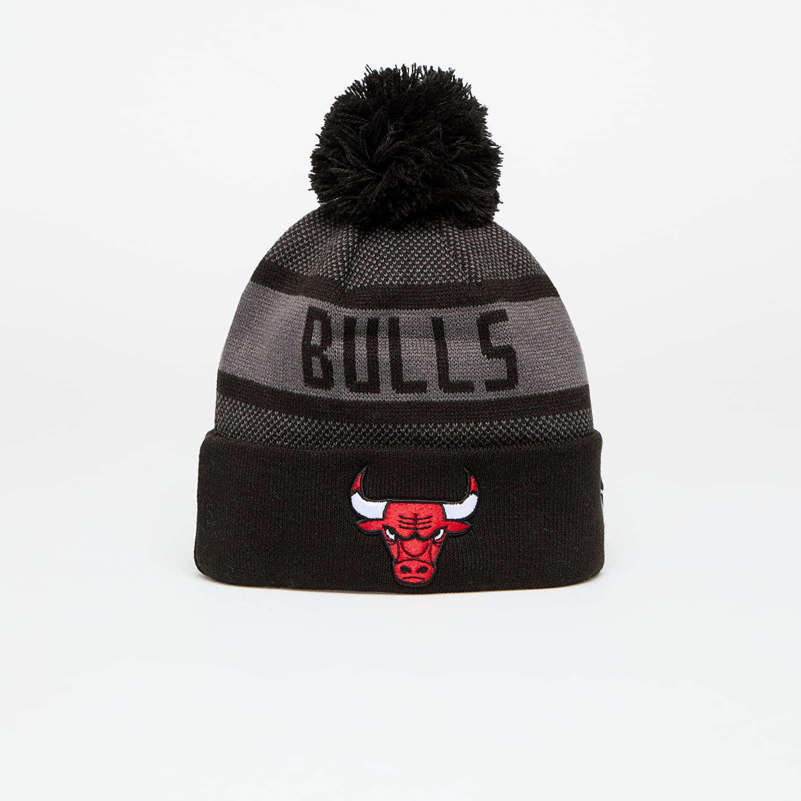 New Era Chicago Bulls Knit Medium NBA Jake Cuff Beanie Graphite/ Dark Graphite Universal