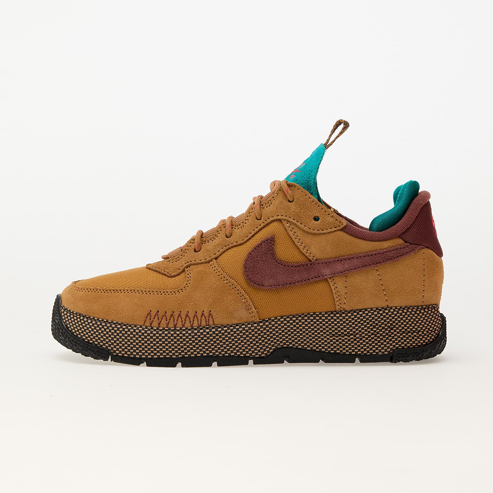 Tenisky Nike W Air Force 1 Wild Flax/ Red Sepia-Teal Charge-Black EUR 35.5