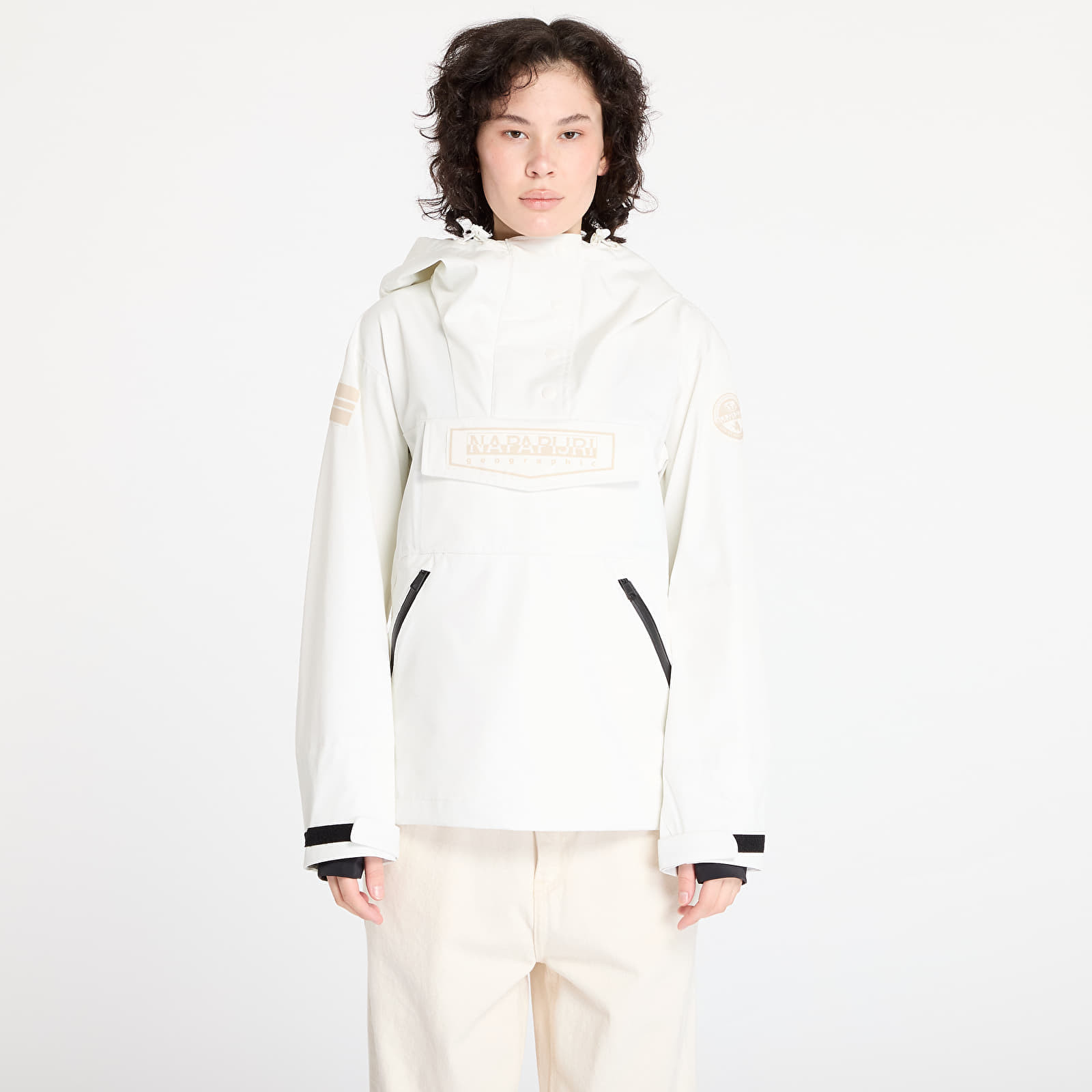 Vetrovka Napapijri W Rf Ice Jacket White Heron XS