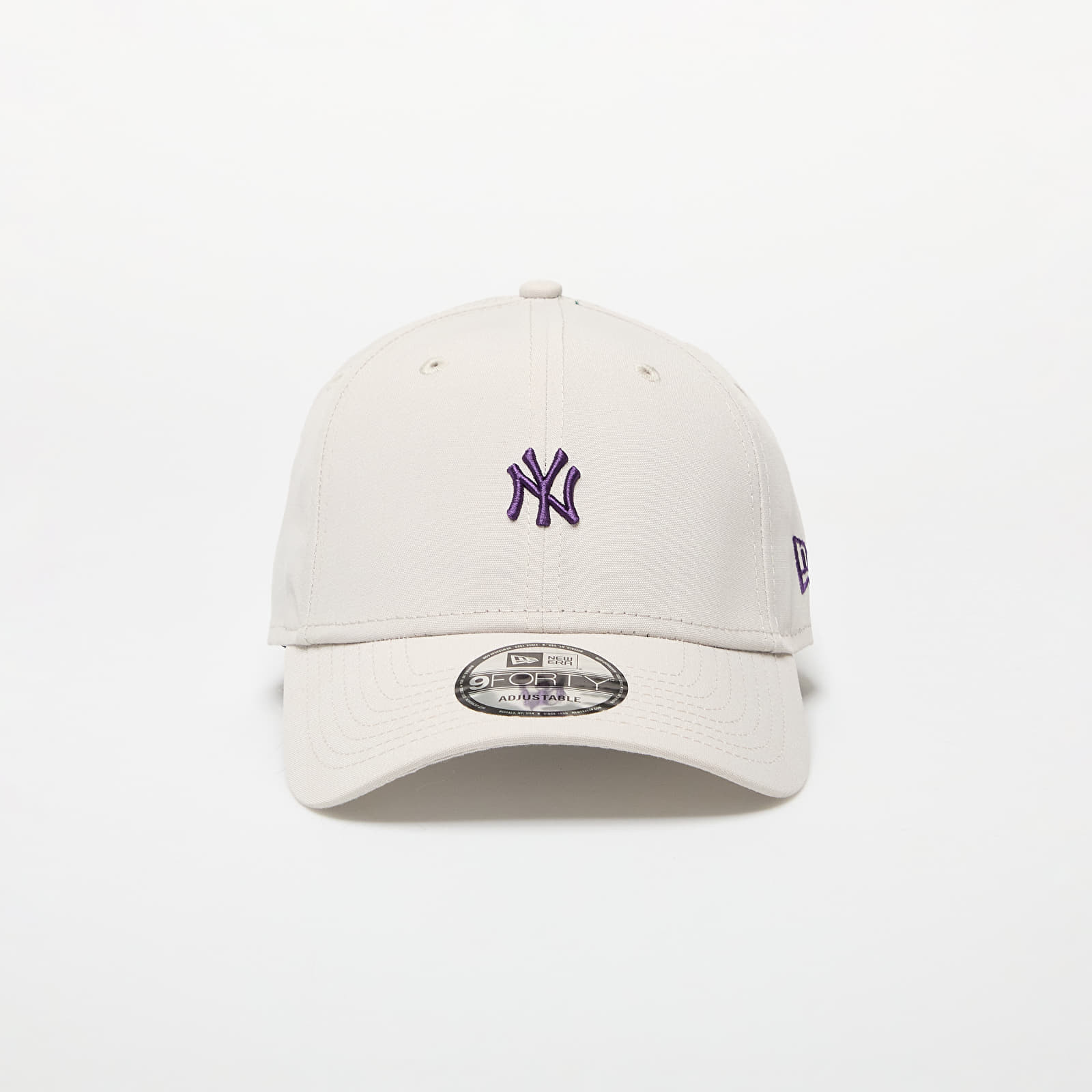Šiltovka New Era New York Yankees MLB Repreve Mini Logo 9FORTY Adjustable Cap Stone/ Purple Universal