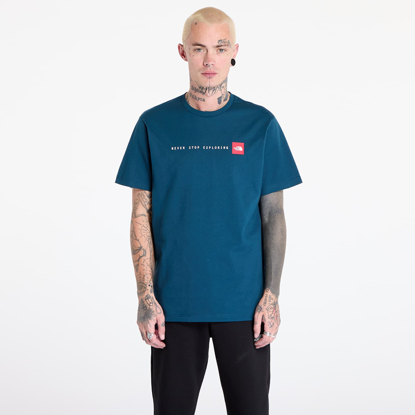 Tričko The North Face S/S Nse Tee Midnight Petrol S