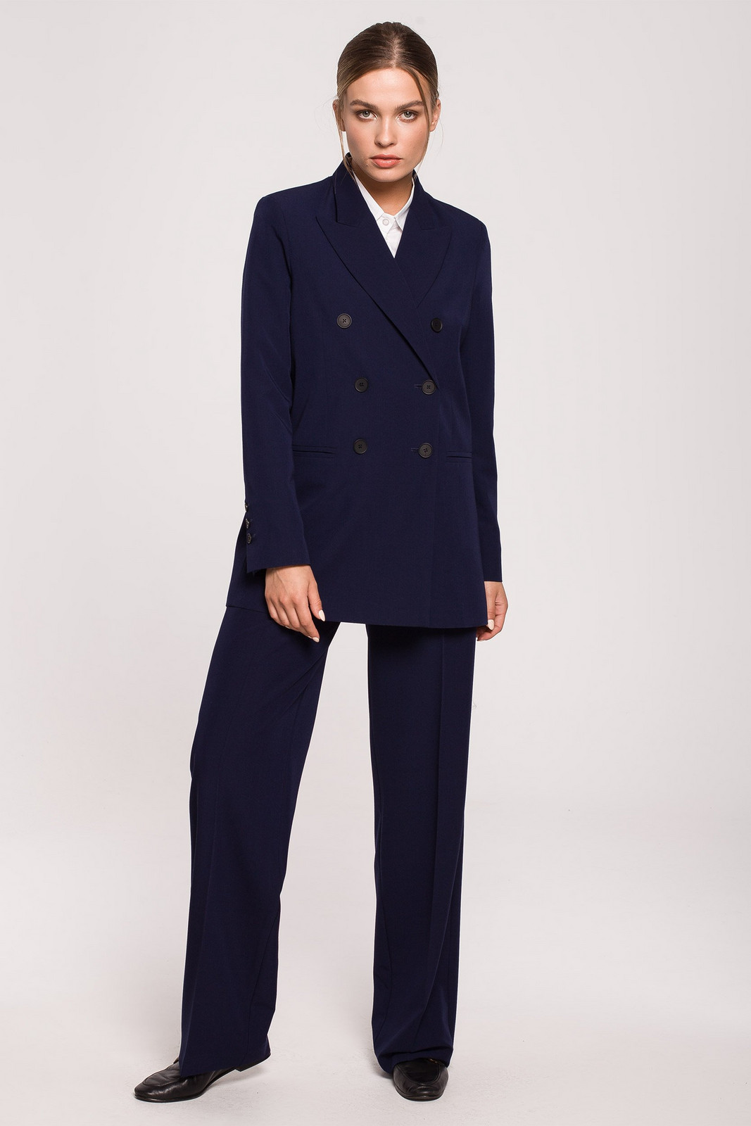 Stylove Woman's Jacket S281 Navy Blue
