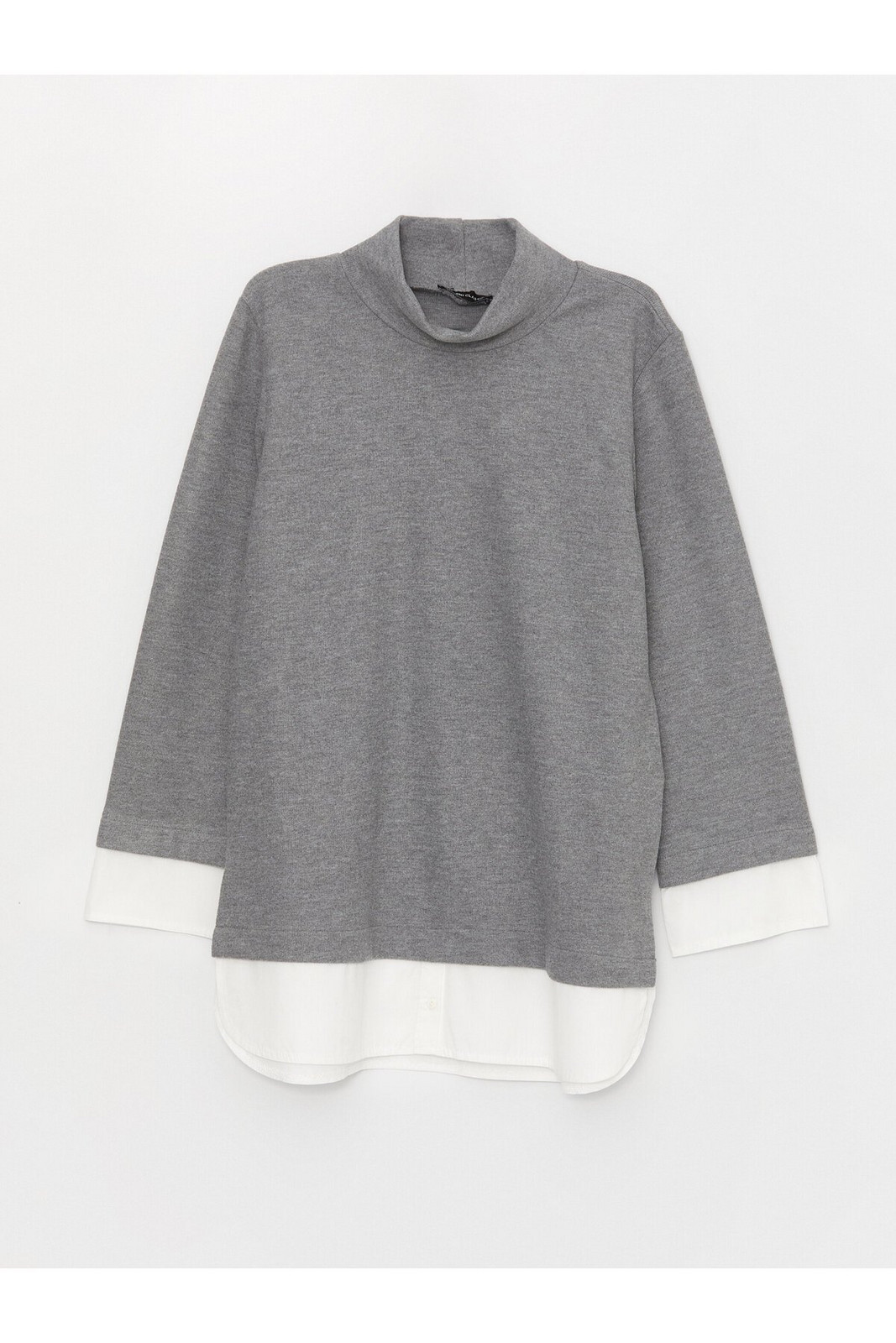 Dámska tunika s vysokým golierom a dlhými rukávmi LC Waikiki