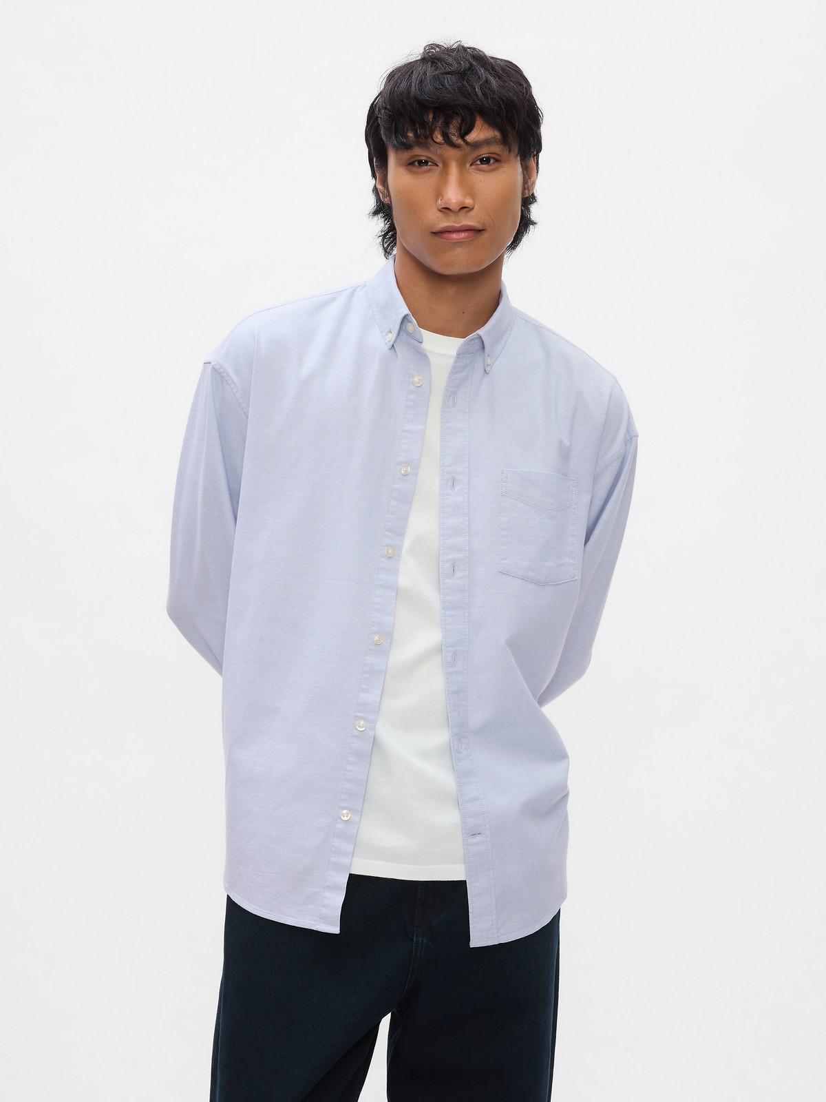 GAP Oversize Oxford Big Shirt - Men's
