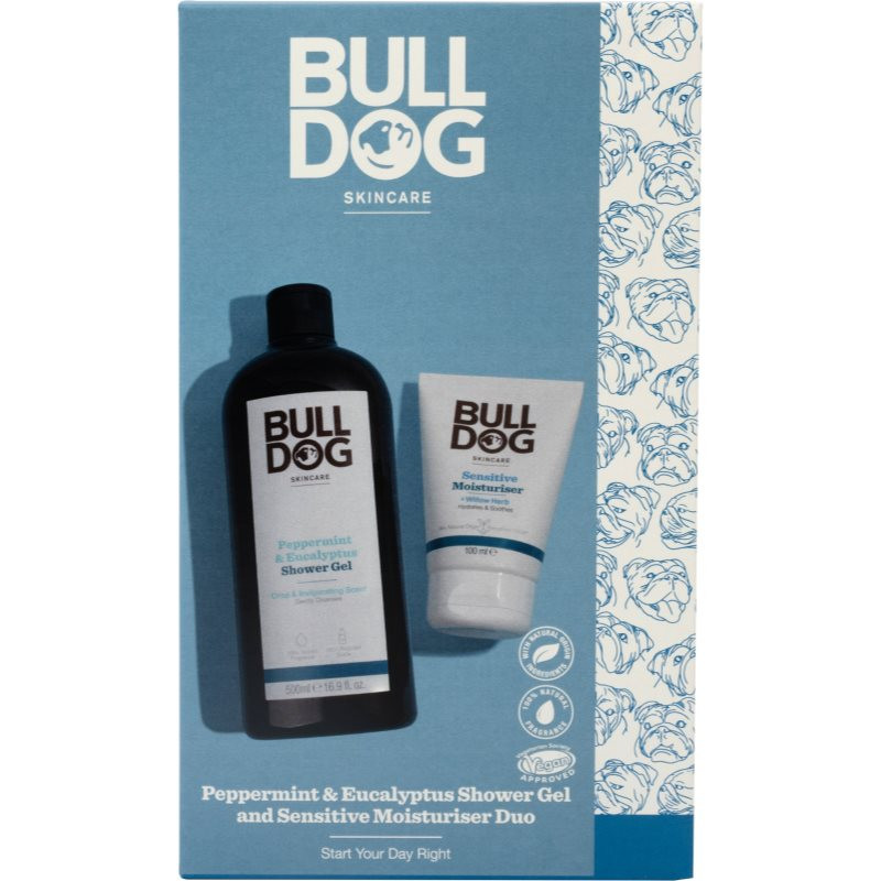 Bulldog Peppermint & Eucalyptus Set darčeková sada (pre mužov)