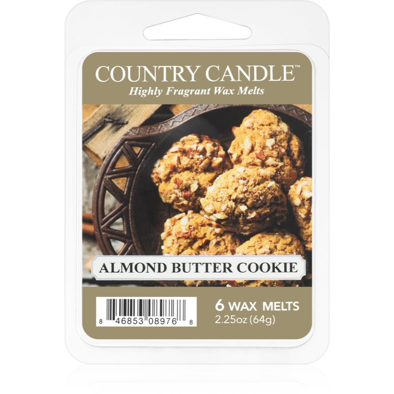 Country Candle Almond Butter Cookies vosk do aromalampy 64 g