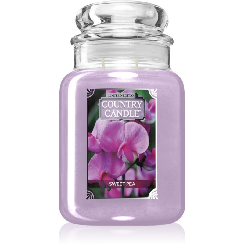 Country Candle Sweet Pea vonná sviečka 737 g