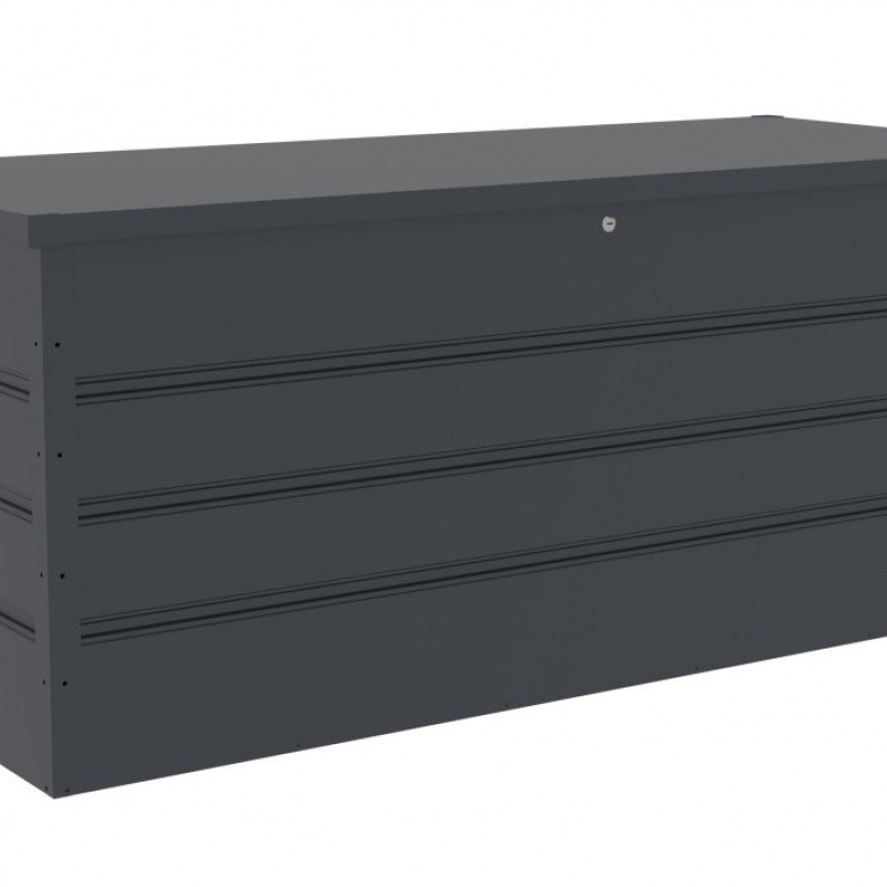 G21 Zahradní box  Denver 770 L, antracitový plechový