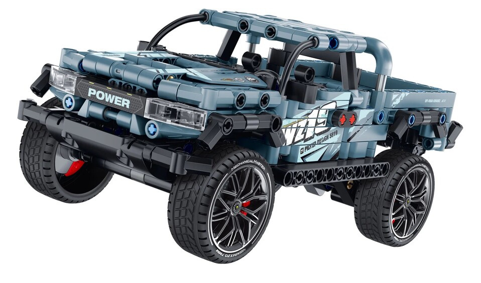 Auto PickUp 4x4 mechanická stavebnica 463 dielikov