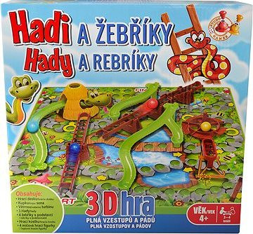 3D hady a rebríky