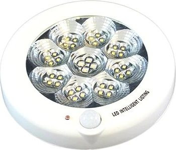 APT ZD55A Stropné 36 LED svietidlo 8 W so senzorom