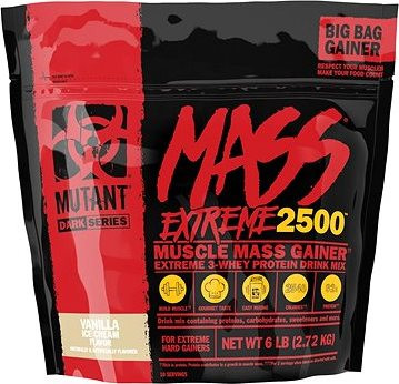 MUTANT Mass Extreme 2270 g, vanilková zmrzlina