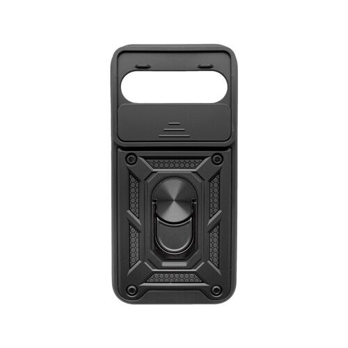 mobilNET plastové puzdro Google Pixel 9/9 Pro, čierne (Cam)
