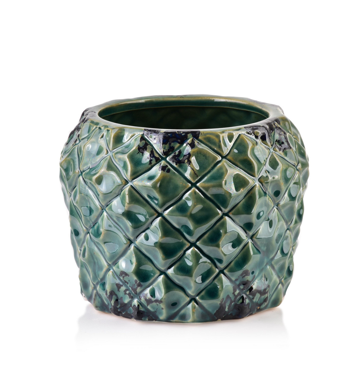 Květináč TAMANI GREEN 15,5x11,5 cm zelený