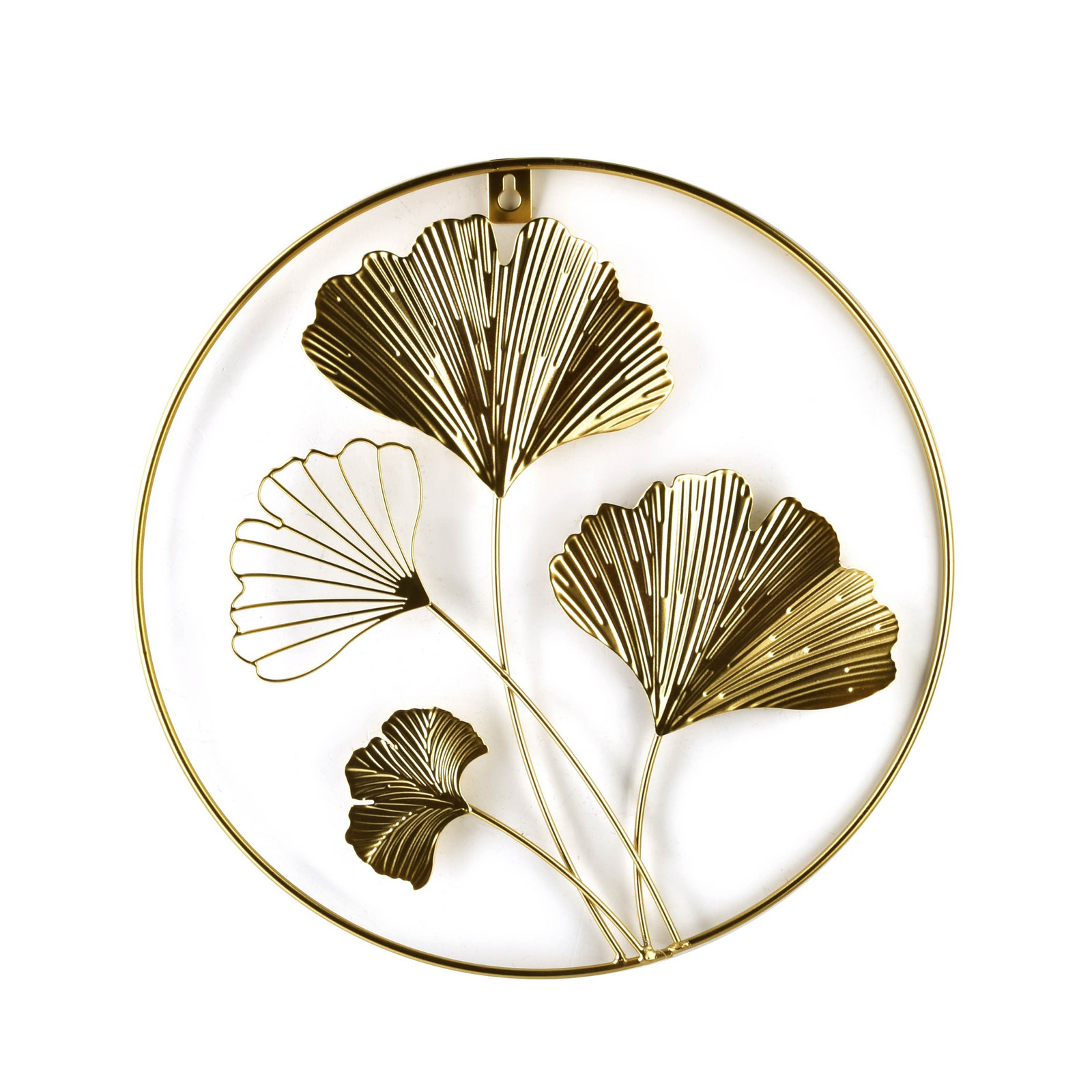 Nástěnná dekorace TALA GINGKO 30 cm zlatá