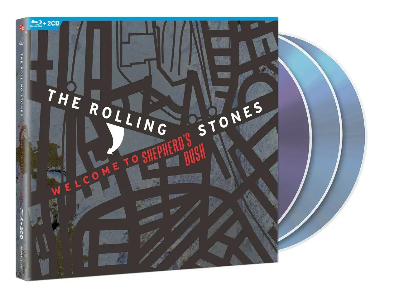 The Rolling Stones, Welcome To Shepherd's Bush (Super Deluxe Edition), Blu-ray