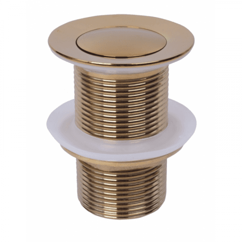 Výpusť click-clack bez přepadu MEXEN 79915-50 zlatá malá