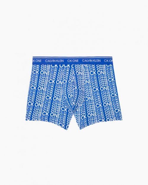 Šortky NB2216A VT3 modrá/biela - Calvin Klein modrá/bílá M