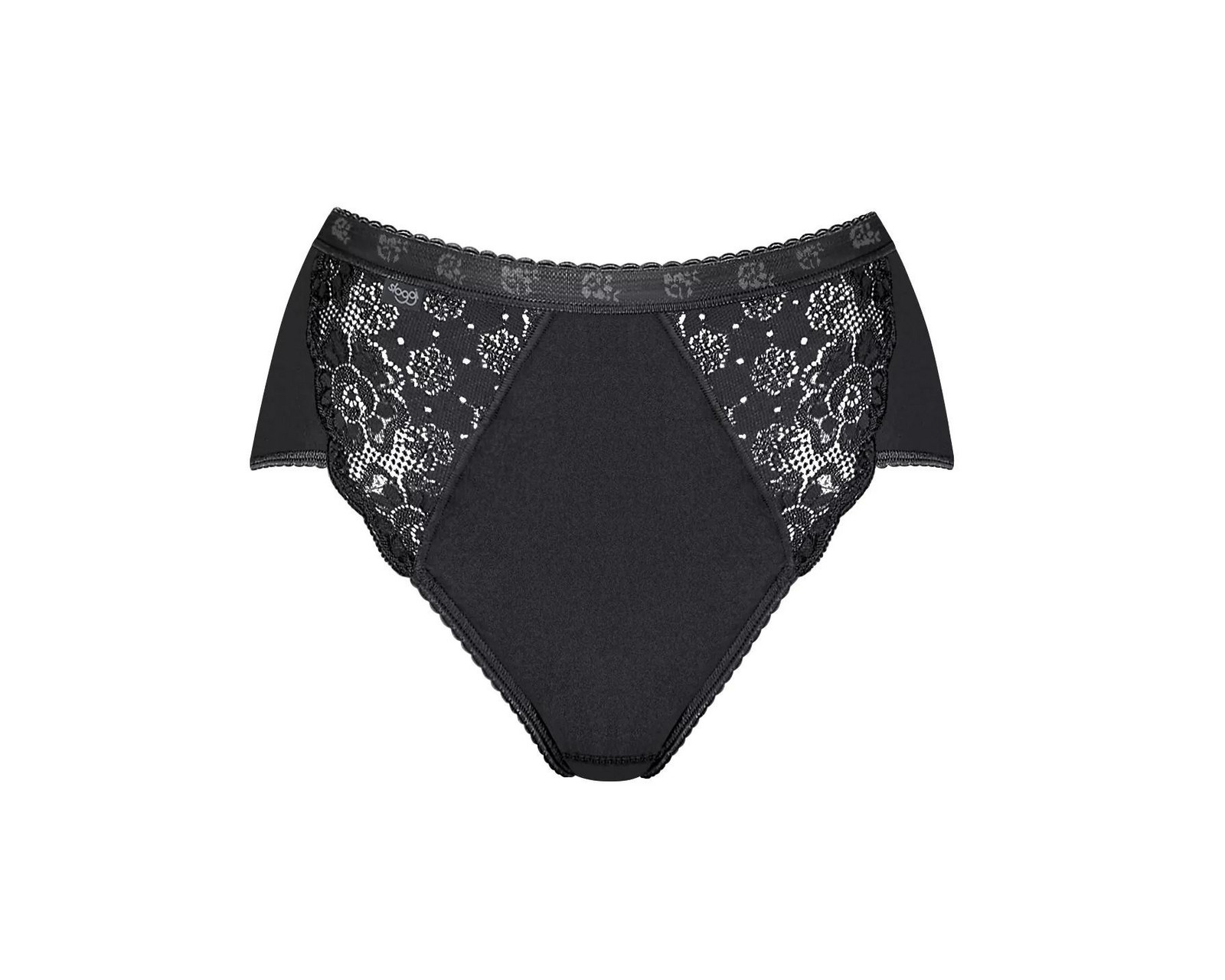 Dámske nohavičky Chic Midi - BLACK - čierne 0004 - SLOGGI BLACK 38