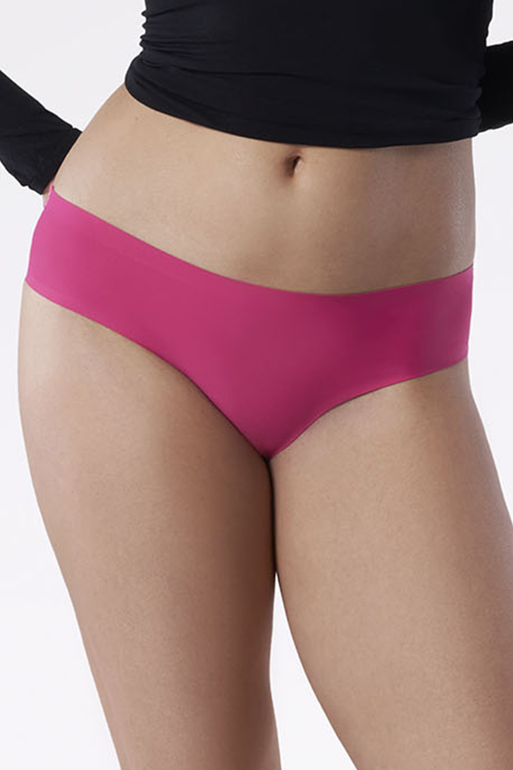 Julimex Tanga panty kolor:amaranth L
