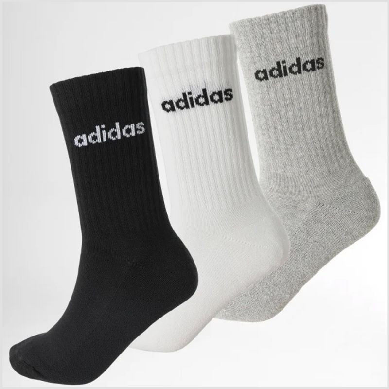 Ponožky Adidas Linear Crew Cushioned IC1302 46-48