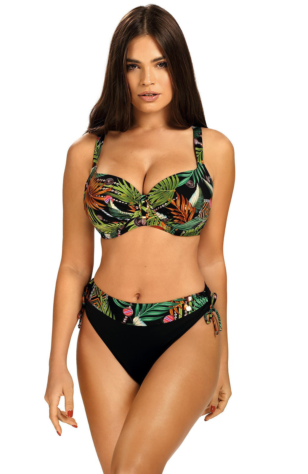 Dvojdielne plavky Self S 995 TA5 Tahiti 5 černá 48E-4XL
