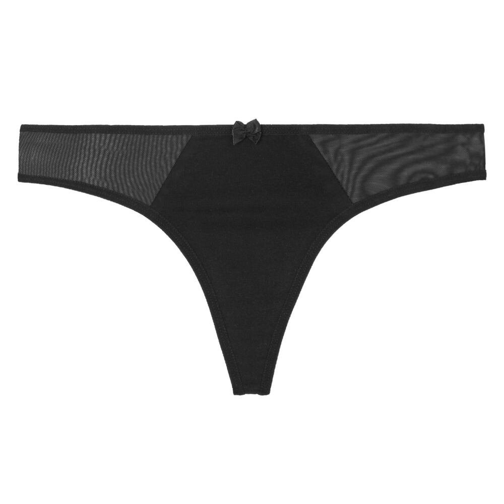 Tanga BDM501-025 čierna S