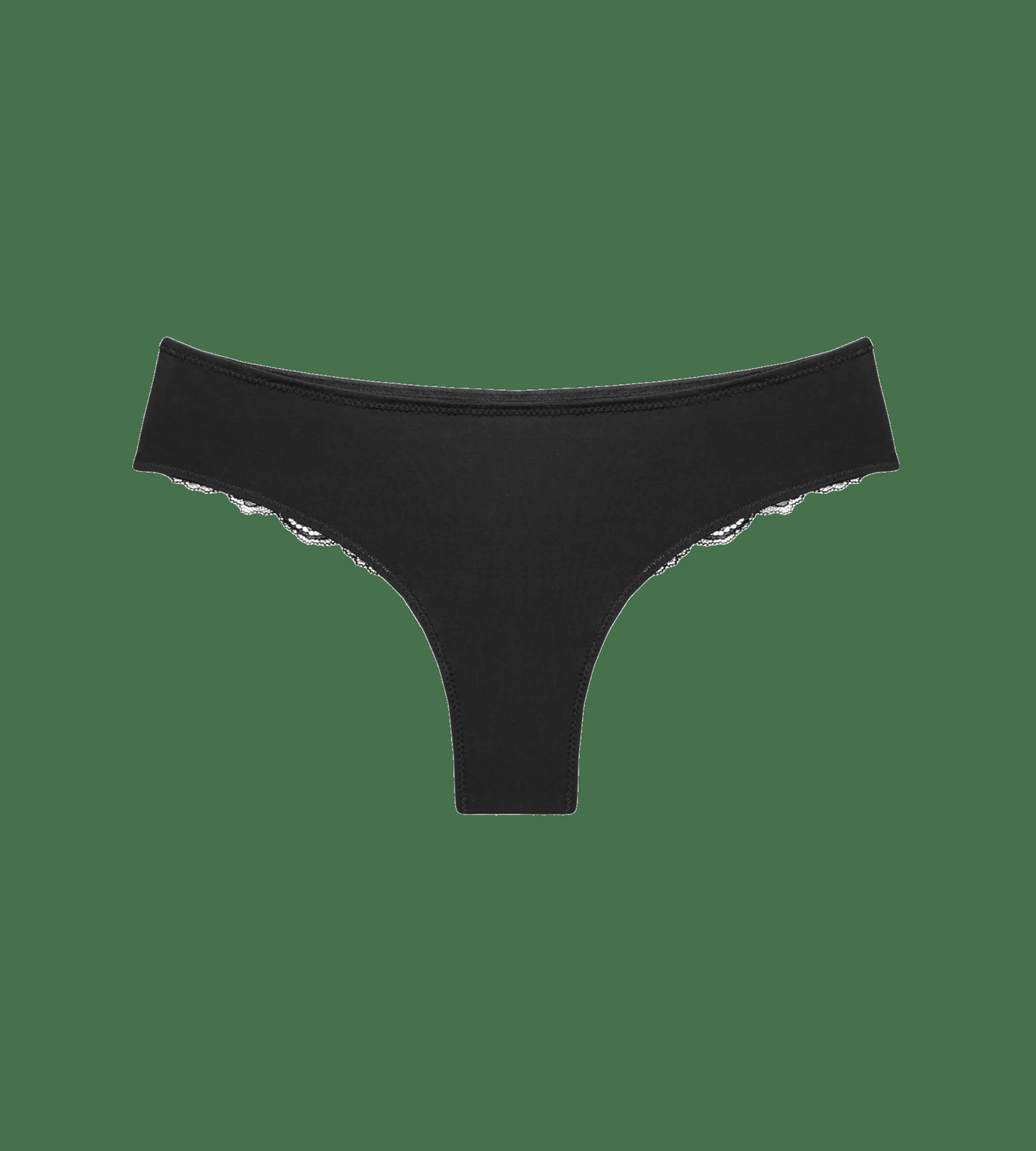 Dámske nohavičky Lovely Micro Brazilian String 2P - BLACK - black 0004 - TRIUMPH BLACK XS