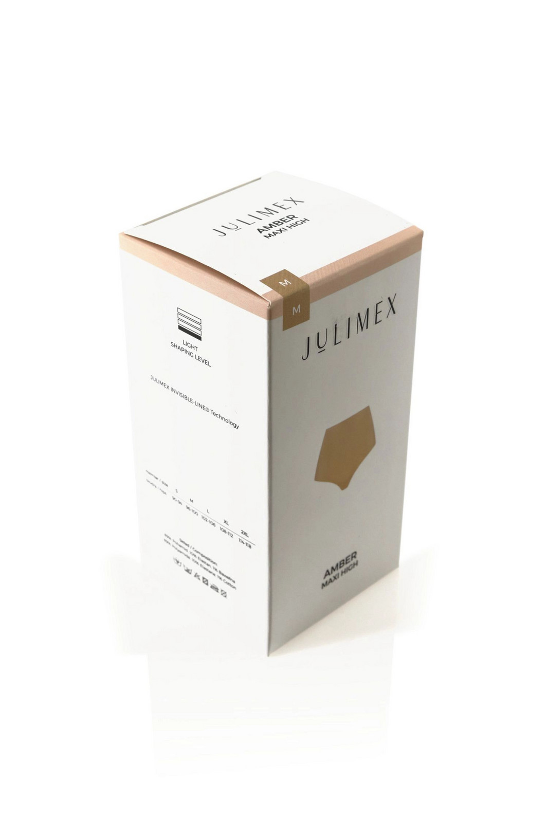 Dámske nohavičky Amber maxi black - JULIMEX černá L