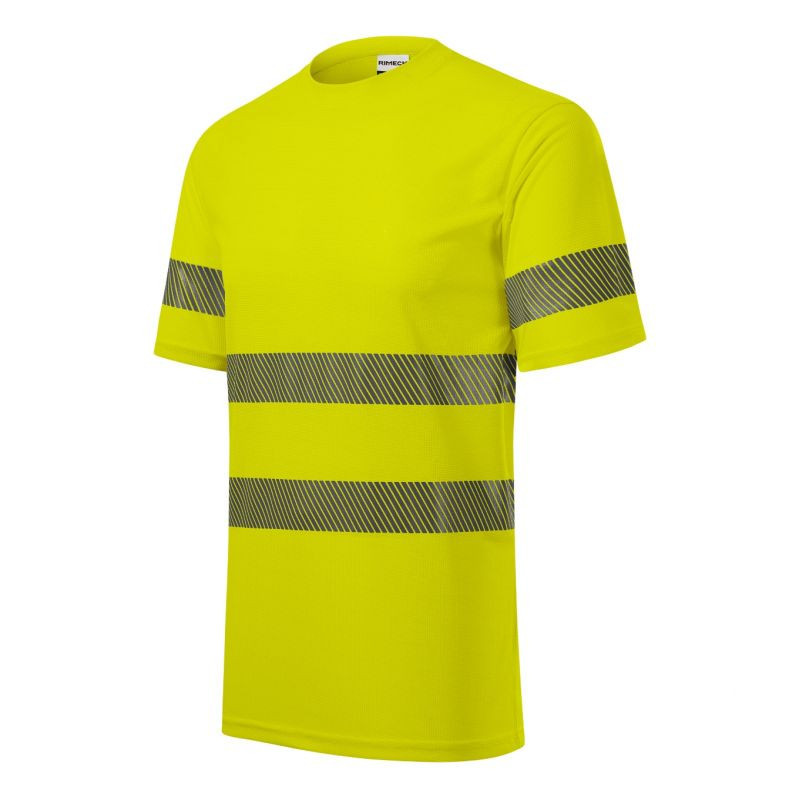 Pánske tričko Rimeck HV Dry M MLI-1V897 fluorescenčná žltá 3XL