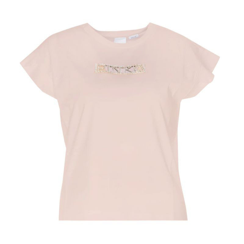 Pinko Tričko Interlock + Logo Strass W 101609A12H M