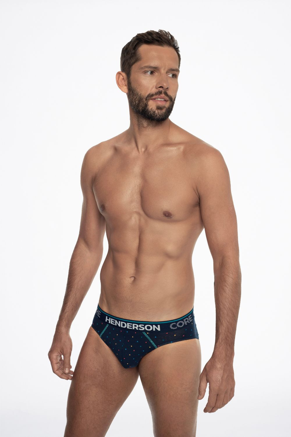 Cash 2-pack nohavičky 41613-MLC Navy-green - Henderson M