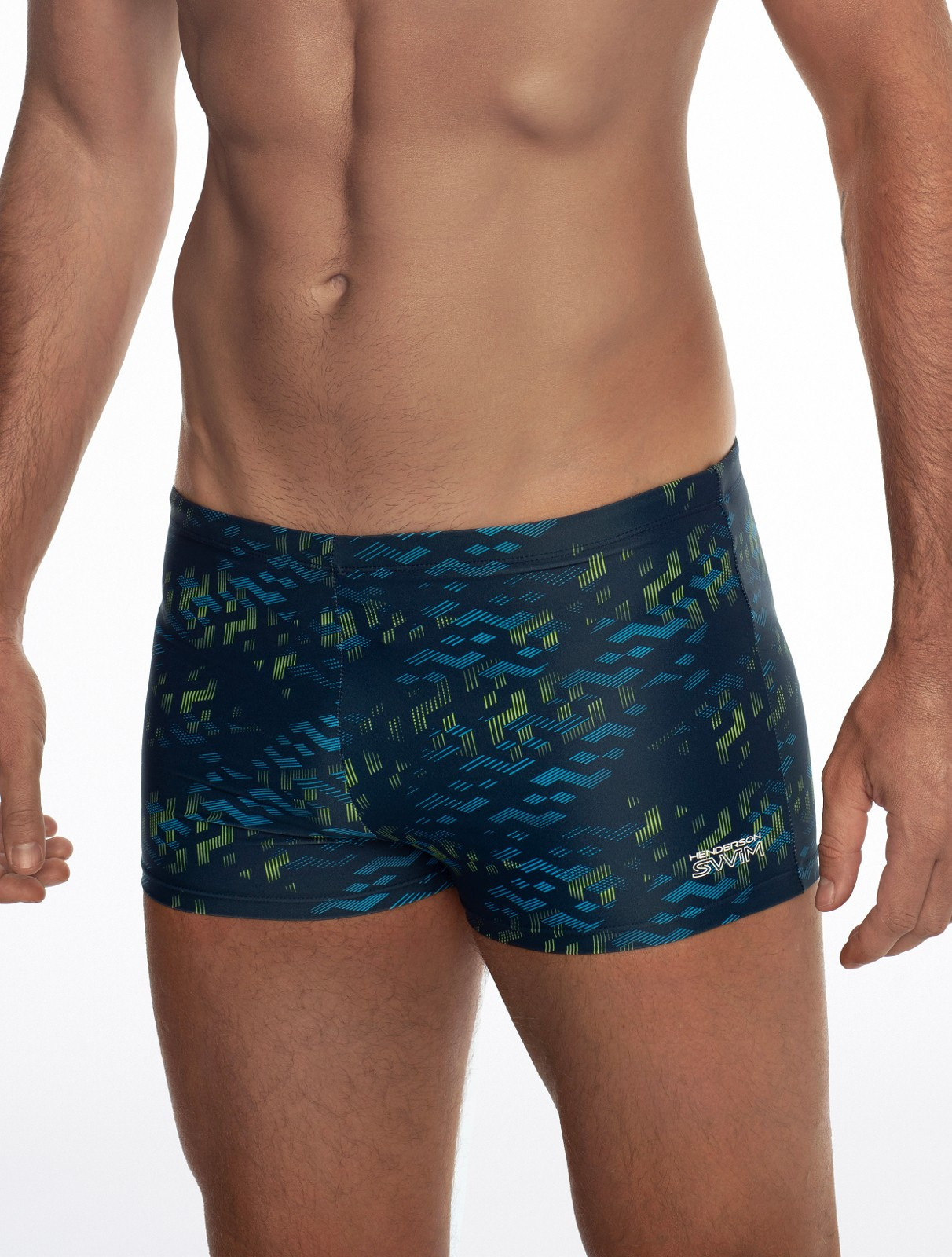 Pánske plavky - boxerky Henderson 41320 Zaroth M-3XL černá M