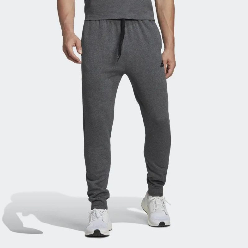 Adidas Fleecové nohavice Regular Tapered M HL2243 L