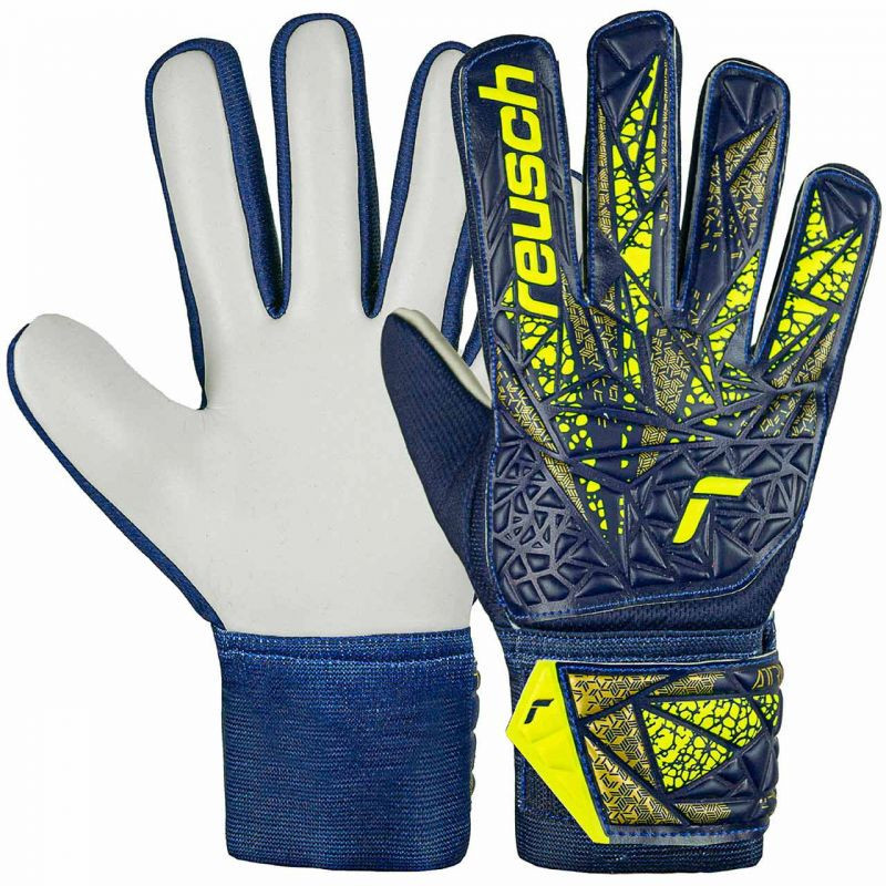 Reusch Attrakt Starter Solid Junior Brankárske rukavice 5472514 4409 7