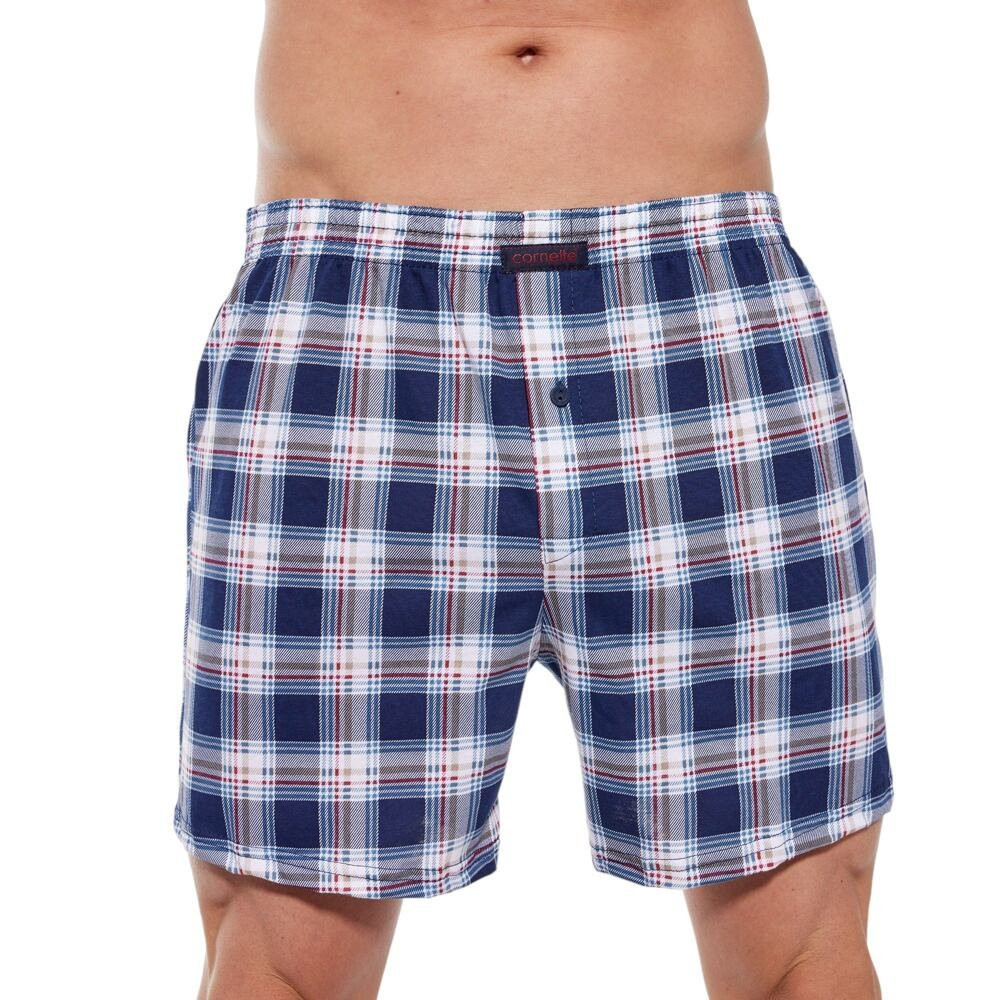 Pánske boxerky Cornette Comfort 008/277 3XL-5XL tmavě modrá 5XL