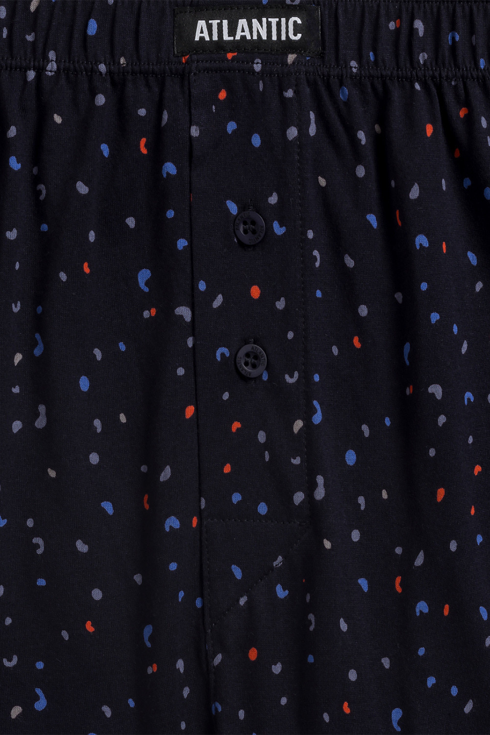 Pánske boxerky Atlantic 2MBX-048 A'2 S-2XL grafitově modrá XL